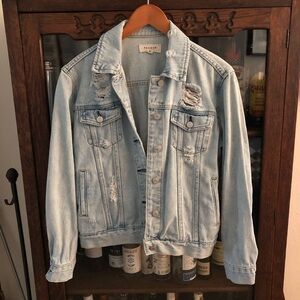 PACSUN Blue Denim Jean Jacket